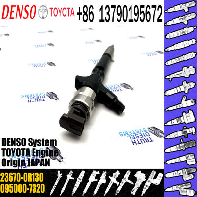 Injector 095000-7320 Common Rail Injection Nozzle 23670-0R130 For Toyota 1AD-FTV 2AD-FTV