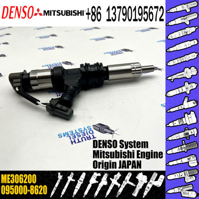 Injector 095000-8621 095000-8620 Engine Fuel Injection Nozzle ME306200 For MITSUBISHI 6M60T