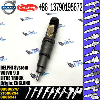 Diesel Fuel Injector 21586294 BEBE4C15001 BEBE4C10001 03586247 3586247 E1 for VOL 9.0 LITRE TRUCK