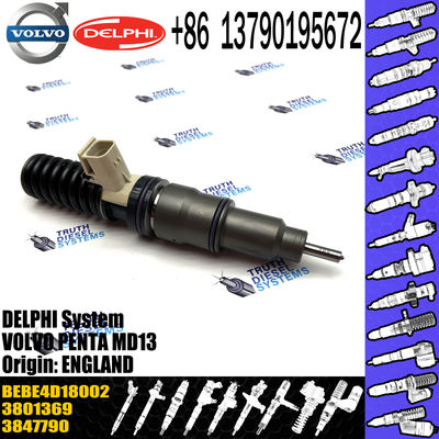 High Quality 4 pin Diesel Fuel Injector 3801369 Common Rail Injector BEBE4D18002 For VOL Truck PENTA MD13
