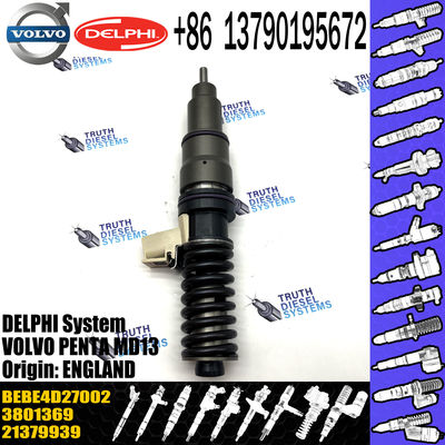 4 PINS diesel fuel injector 3801369 BEBE4D18002 BEBE4D27002 for VOL PENTA MD13