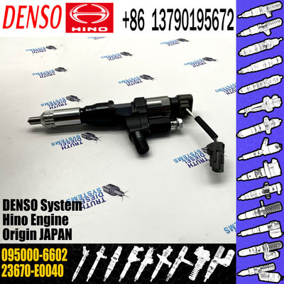 095000-6602, 095000-6603 common rail injector for HINO J08C J08E 500 Series 23670-E0040