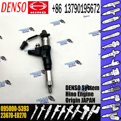 Diesel Engine Parts Fuel Injector 23670-E0270 Common Rail Injector 095000-5393 23670E0270