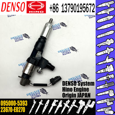 Diesel Engine Parts Fuel Injector 23670-E0270 Common Rail Injector 095000-5393 23670E0270