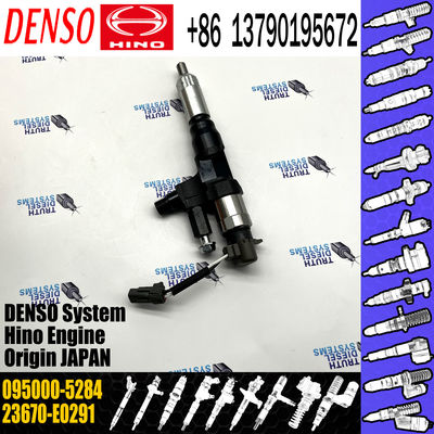 common rail fuel injector 095000-5280, 095000-5283, 095000-5284 for HINO J08E 23910-1360, 23670-E0291