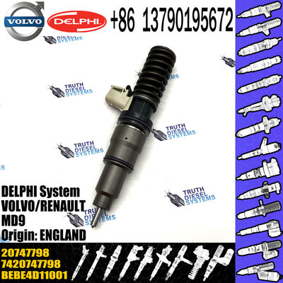 Fuel Injector BEBE4D11001 20500620 20747798 for Excavator EC460B EC360B Diesel Engine D12D
