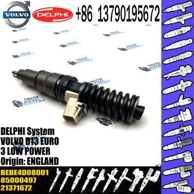 Fuel Injector 21371672, 21340611for VOL FM400 EC380EC480 FH12 FM12 D13D D13A Common rail injector 21340611 BEBE4D08001