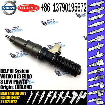 Fuel Injector 21371672, 21340611for VOL FM400 EC380EC480 FH12 FM12 D13D D13A Common rail injector 21340611 BEBE4D08001