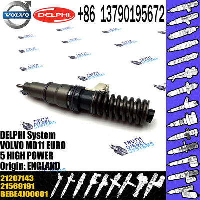 diesel fuel injector 21569191 21207143 7421207143 21582103 for VOL TRUCKS D11C common rail injector 21569191