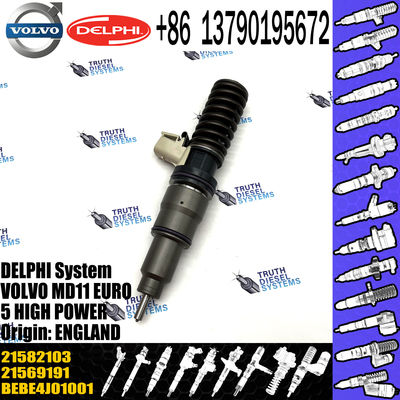 diesel fuel injector 21569191 21207143 7421207143 21582103 for VOL TRUCKS D11C common rail injector 21569191 BEBE4J000