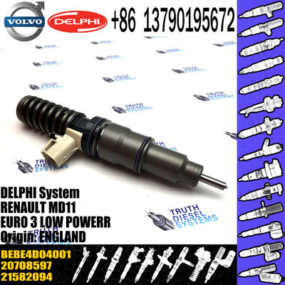 4 PINS Fuel Injector 3801432 BEBE4D35001 BEBE4D04001 for  MD11 EURO 3 LOW POWER