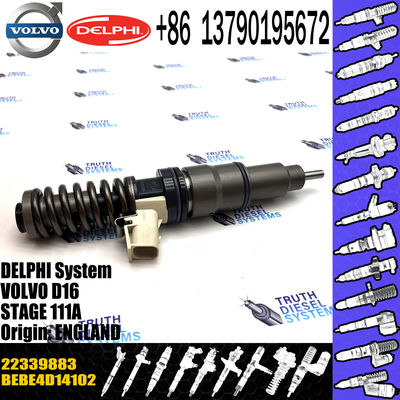 High Quality Diesel Fuel Electronic Unit Injector BEBE4D14102 22339883 for VOL D16 STAGE 111A