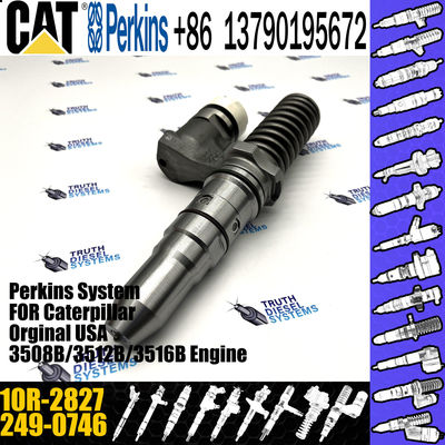 Hot sale fuel common rail injector 249-0746 10R-2826 10R-2827 for Caterpillar Engine 3152B