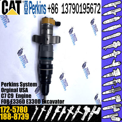 Machinery engine parts C-9 injector 188-8739 1888739 172-5780 for caterpillar D6R 627G 637G 973C