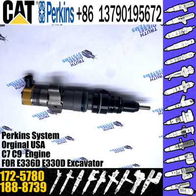 Machinery engine parts C-9 injector 188-8739 1888739 172-5780 for caterpillar D6R 627G 637G 973C
