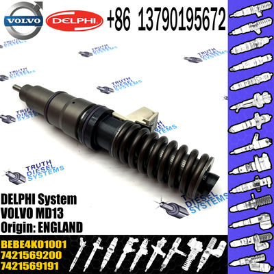 New Diesel Injector 21569200 BEBE4K01001 For VOL injector Truck 21569200 21569200 D13 BEBE4D16001 20972225 21506699