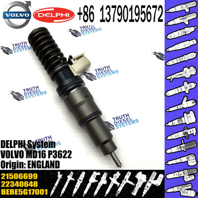 New Diesel Fuel Injector 21569191 for VOL Del-phi 20972225 BEBE4D16001 BEBE4N01001 for D11C 21506699 21569191 2150669