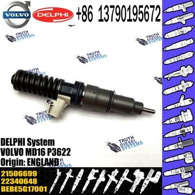New Diesel Fuel Injector 21569191 for VOL Del-phi 20972225 BEBE4D16001 BEBE4N01001 for D11C 21506699 21569191 2150669