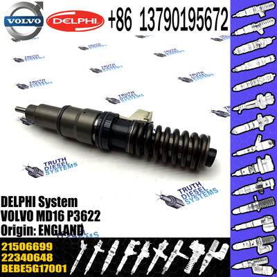 New Diesel Fuel Injector 21569191 for VOL Del-phi 20972225 BEBE4D16001 BEBE4N01001 for D11C 21506699 21569191 2150669
