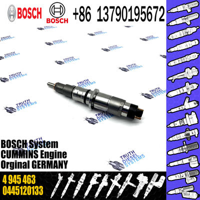 Fuel injector for sale 0445120133 for cummins qsc8.3 qsl9 common rail diesel injector 4993482 4945463