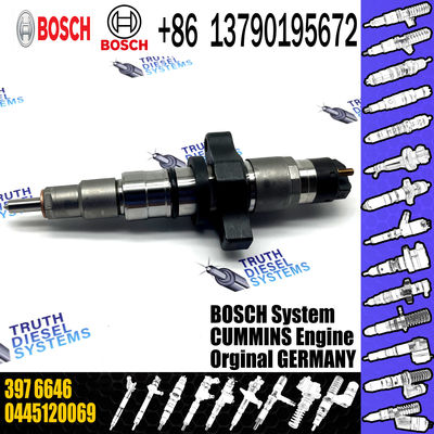Common rail injector diesel pump nozzle 4930440 5254684 3976646 0445 120 069 0445120069 for diesel fuel engine parts