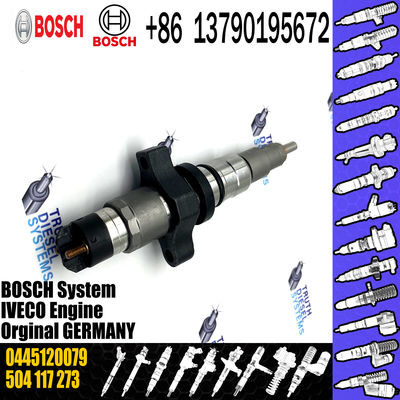 diesel engine parts common rail injector 0445120079 504117273 for CASE/IVECO