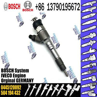 High Quality New Diesel Fuel Injector 504194432 0445120092 For IVECO/NEW HOLLAND/FIAT/CASE IH