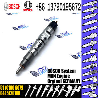 51101006079 common rail injector 0445120219 51101006127 for MAN TGA TGL TGX 12.4D diesel injector nozzle 0445120219