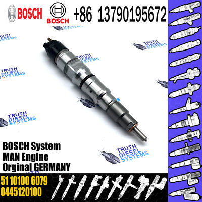 51101006079 common rail injector 0445120219 51101006127 for MAN TGA TGL TGX 12.4D diesel injector nozzle 0445120219