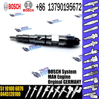 51101006079 common rail injector 0445120219 51101006127 for MAN TGA TGL TGX 12.4D diesel injector nozzle 0445120219