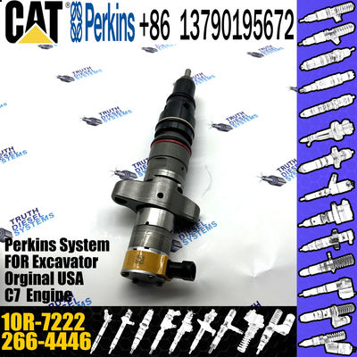 For E336D E330D Excavator Parts CAT C7 C9 Engine Diesel Fuel Injector assy 266-4446 387-9433 3879433 10R7222 10R-7222