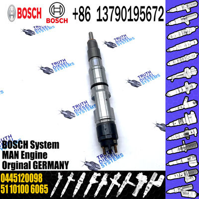 High Quality Common Fuel Injector 0445120098 0445120147 0986435562 For Man Temsa Opalin 6.9 d D0836 LOH52 9