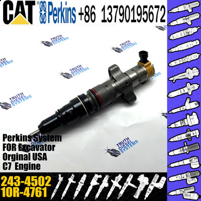 WEIYUAN warranty guaranteed factory price C7 Common Rail Injector 10R-4761 243-4502 For CAT engine