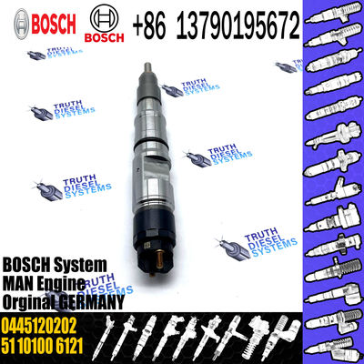 common rail injector 0445120202 51101006121 injector for MAN TGS, TGX diesel fuel injector nozzle 0445120202 51101006121