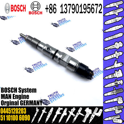 Diesel fuel Injector assembly common rail injector 0445120203 for diesel engine