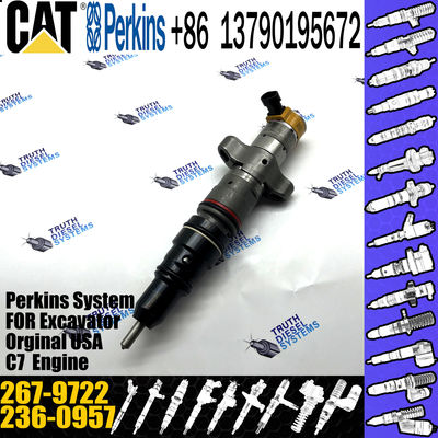 Common rail Injector Diesel fuel Injector Sprayer 267-3361 267-9710 267-9717 236-0957 for CAT C7 C9 Engine