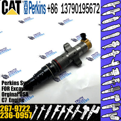 Common rail Injector Diesel fuel Injector Sprayer 267-3361 267-9710 267-9717 236-0957 for CAT C7 C9 Engine