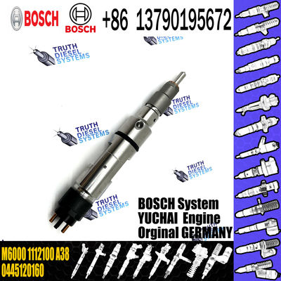 common rail injector 0445120252 5263315 for Cummins industrial engines diesel fuel injector 4981126 0445120252