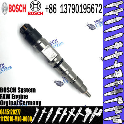 common rail fuel injector 0445 120 277 0445120277 0445120397 for FAW Tin firewood 6cyl-6DM2-EU4