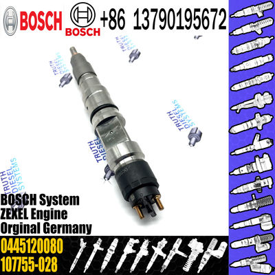 High Quality Diesel Fuel Injector 65.10401-7004A 0445120080 For DAEWOO DOOSAN DL06S