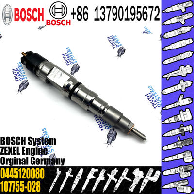 High Quality Diesel Fuel Injector 65.10401-7004A 0445120080 For DAEWOO DOOSAN DL06S