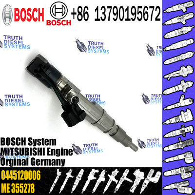 0445120006 Diesel Common Rail Fuel Injector For Mitsubishi Fuso 6M70