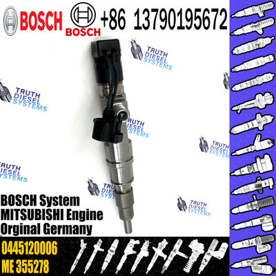 0445120006 Diesel Common Rail Fuel Injector For Mitsubishi Fuso 6M70