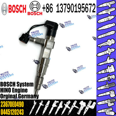 Diesel Engine Common Rail Injector 0445120243 23670-E0490 23670E0490