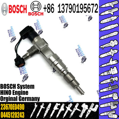 Diesel Engine Common Rail Injector 0445120243 23670-E0490 23670E0490
