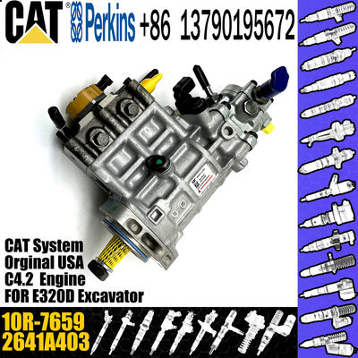 High quality Excavator E312D E315D Diesel Pump 2641A403 2641A405 10R-7659 C4.2 C4.4 Fuel Injection Pump 324-0532 295-912
