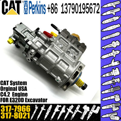 HUIDA Excavator Engine Parts C6.6 Fuel Injection Pump 317-8021 10R-7660 2641A312 317-7966