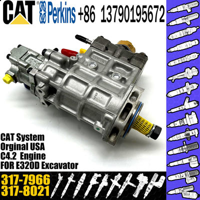 HUIDA Excavator Engine Parts C6.6 Fuel Injection Pump 317-8021 10R-7660 2641A312 317-7966