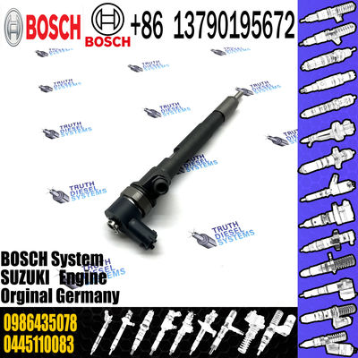Diesel Common Rail 0445110083 0986435078 Fuel Injector OE 55184536 55192096 55192495 China made New High Quality