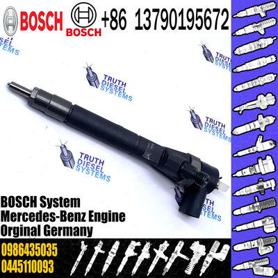 Common Rail Injector 0445110093 0986435035 6280700387 A6280700387 Diesel Engine Injector 0 445 110 093